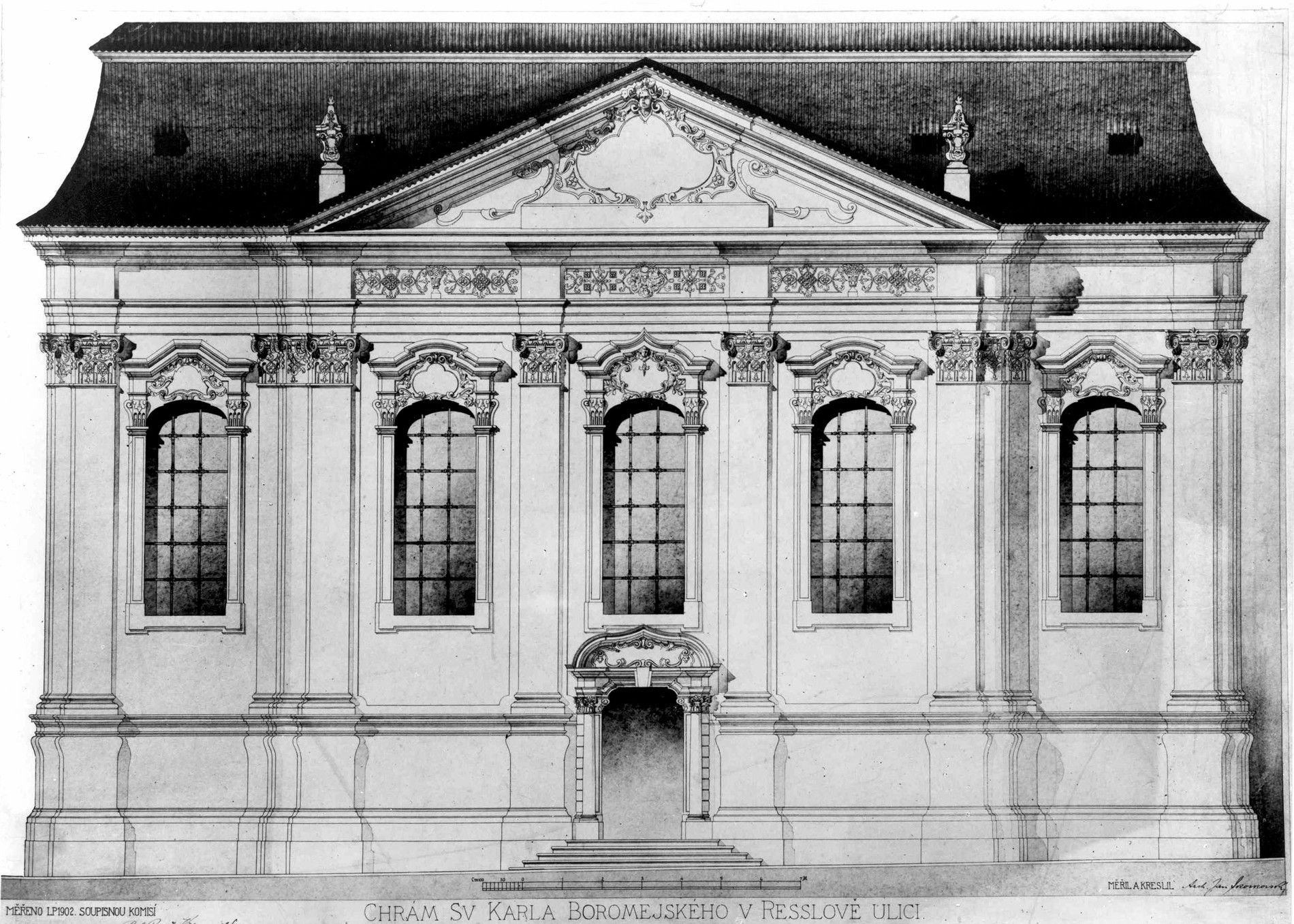 Kostel sv. Cyrila a Metoděje (dříve sv. Karla Boromejského) s bývalým domem pro vysloužilé kněze