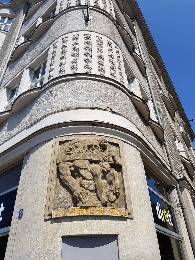 Měšťanský dům U Kamenného stolu, Ječná čp. 550/1