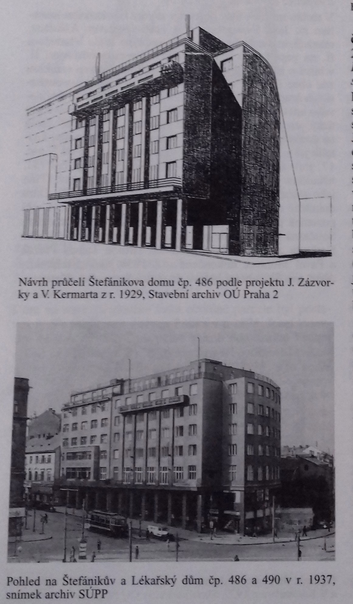Měšťanský dům Štefánikův. Sokolská ul. čp. 486/33