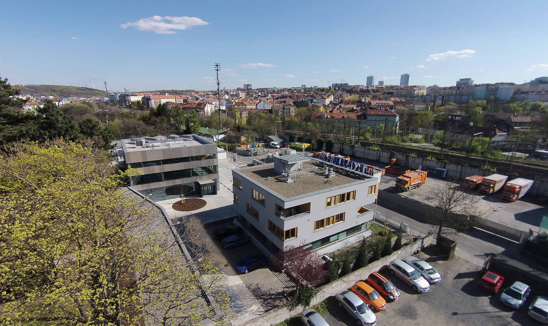 Areál Komwag, Perucká čp. 254/10