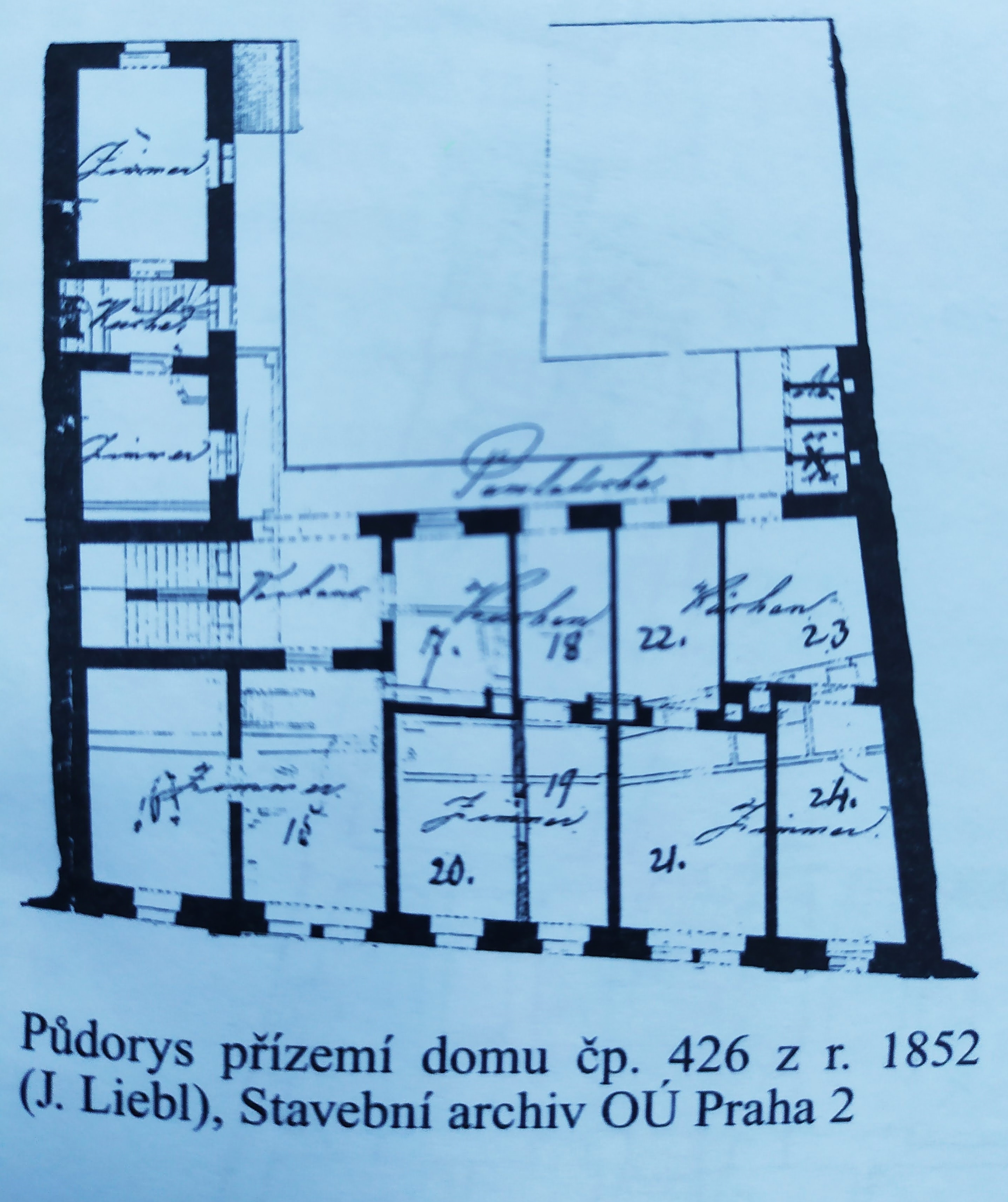 Měšťanský dům U Kozolupských, Vyšehradská čp. 426/33