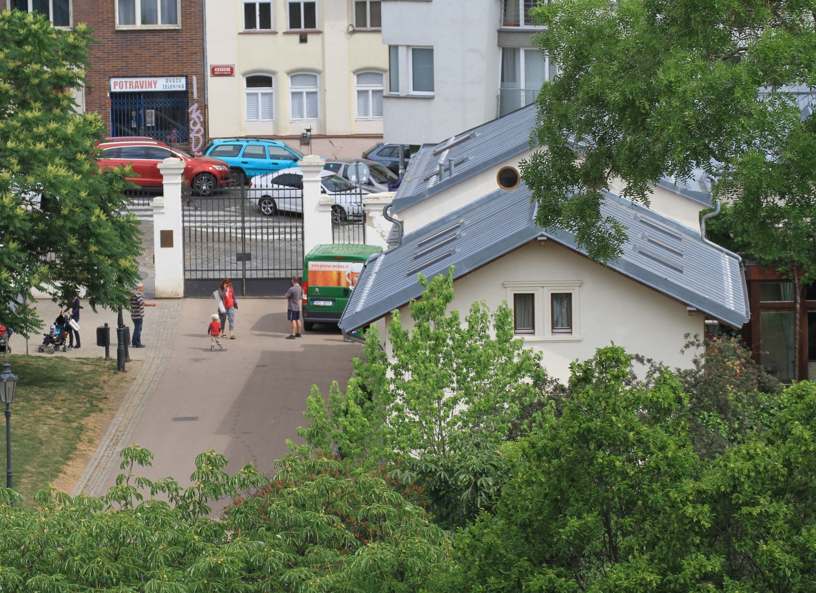 Horní Landhauska, Havlíčkovy sady
