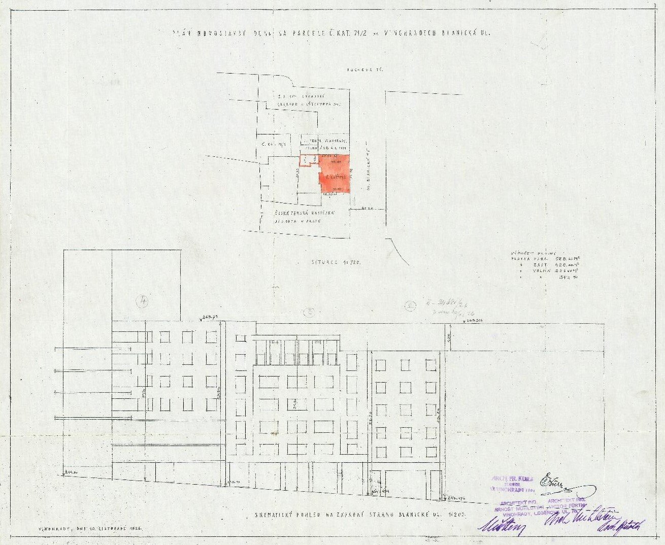 Palác Continental, Blanická čp. 2028/15