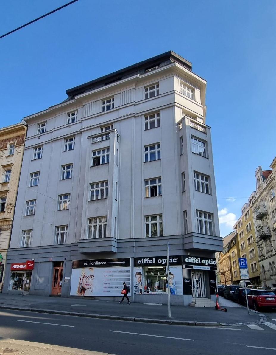 Nárožní nájemní dům Ječná čp. 507/6