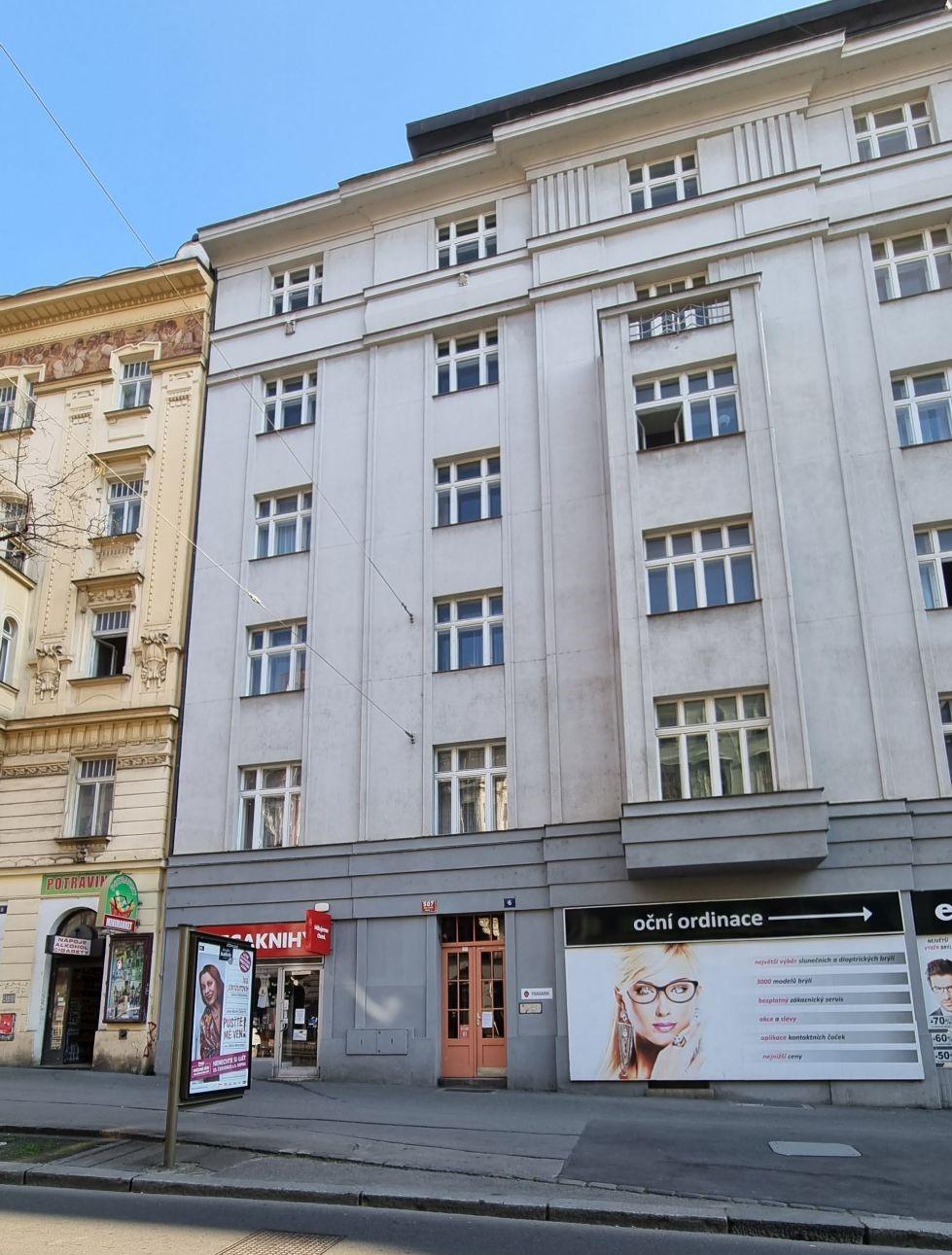 Nárožní nájemní dům Ječná čp. 507/6