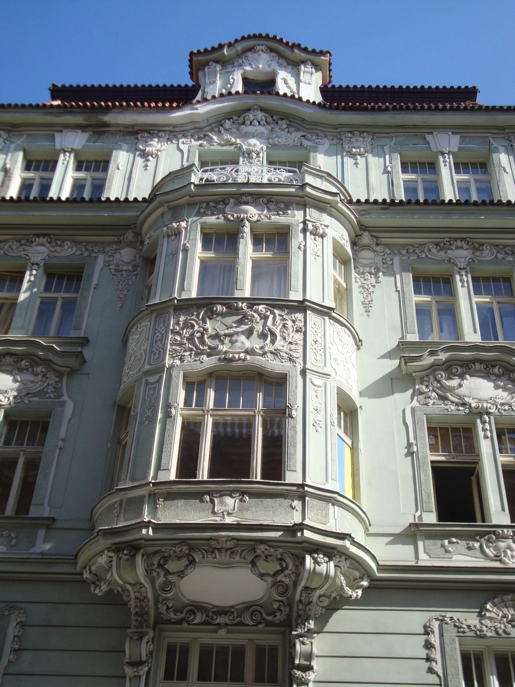 Novobarokní nájemní dům, Slezská čp. 1297/3