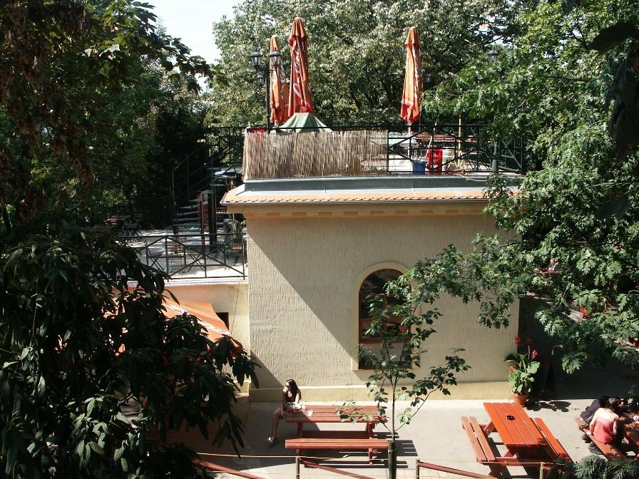 Restaurace a rozhledna Mlíkárna, Riegrovy sady