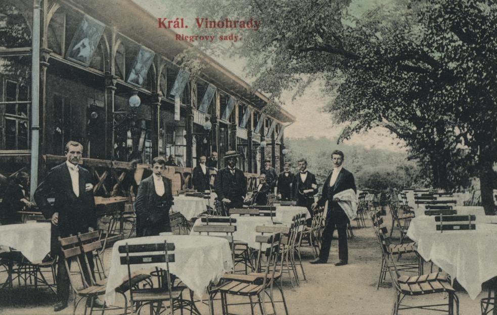 Restaurace v Riegrových sadech, Riegrovy sady čp. 28