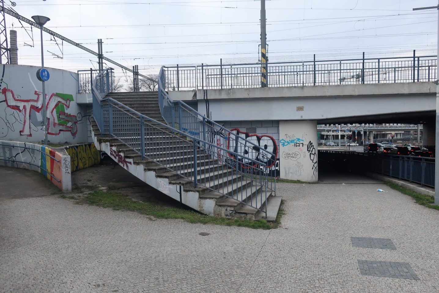 Přemostění Seifertovy ulice