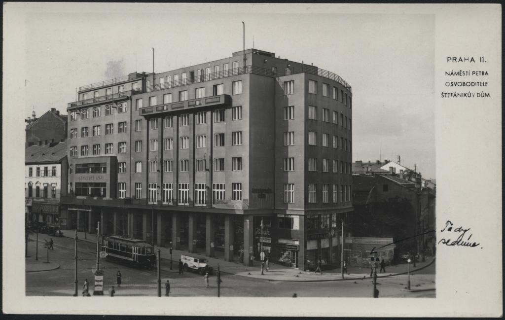 Měšťanský dům Štefánikův. Sokolská ul. čp. 486/33