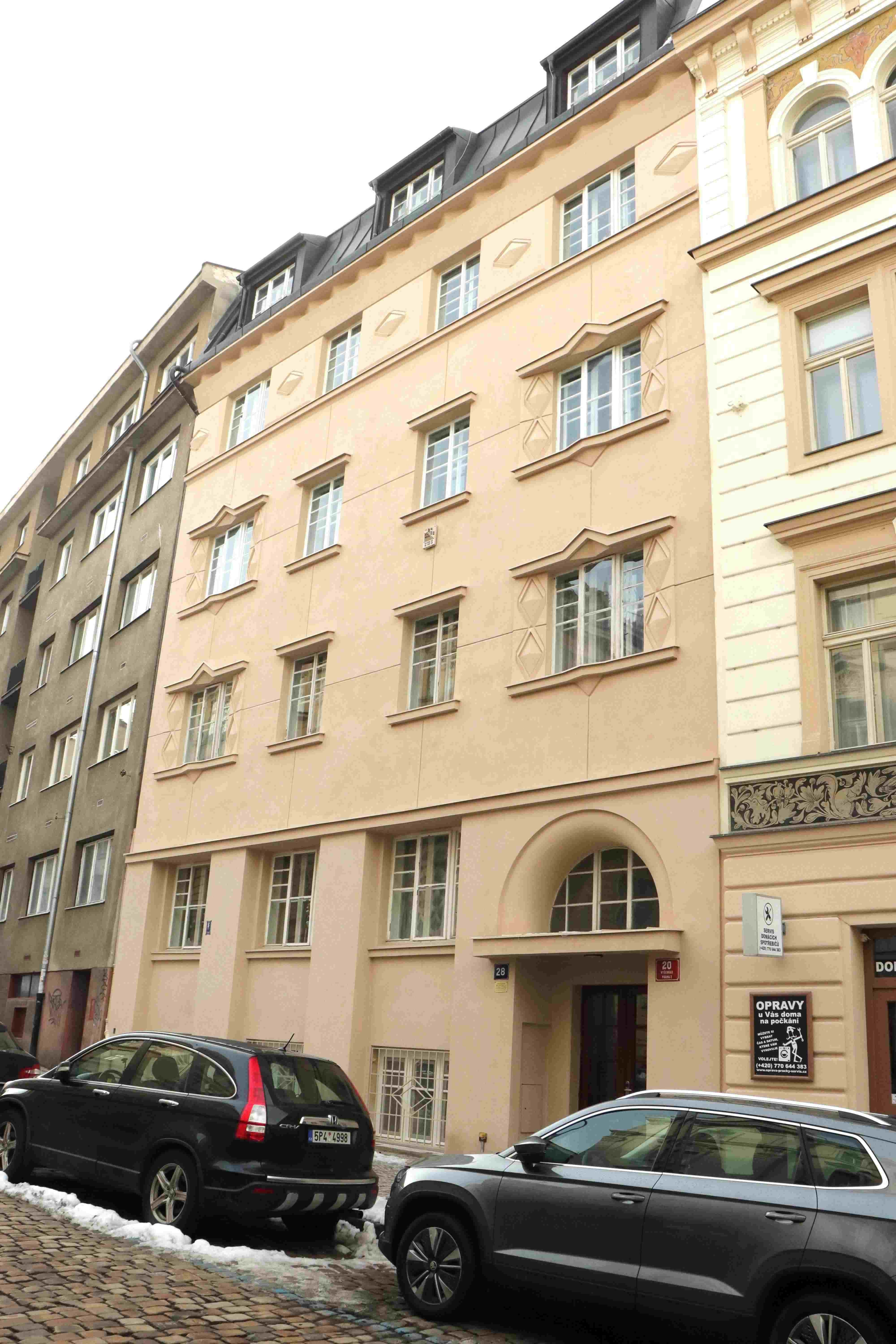 Nájemní dům družstva Rovnost, Vratislavova čp. 20