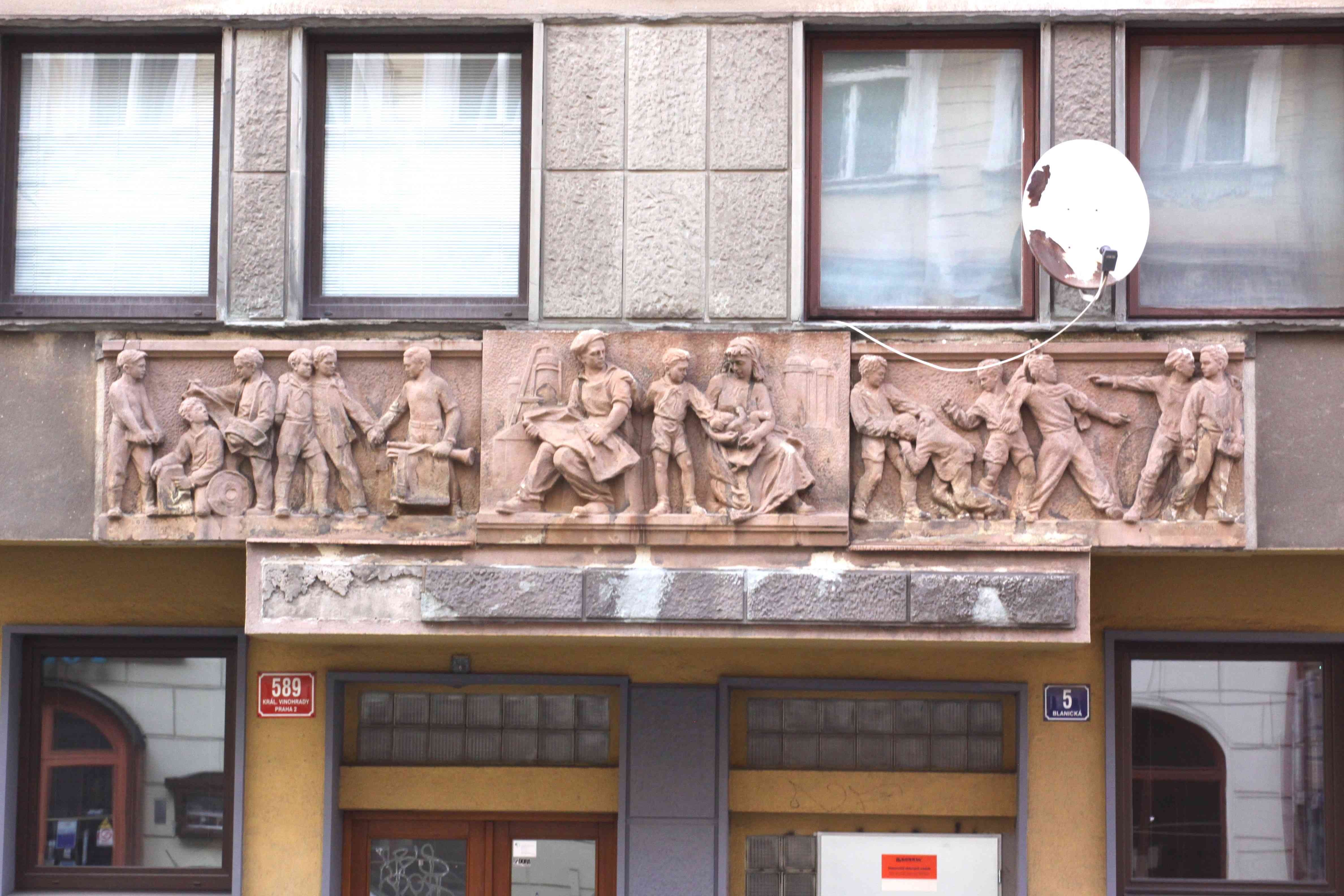 Nájemní dům Hutního projektu, Blanická čp. 589