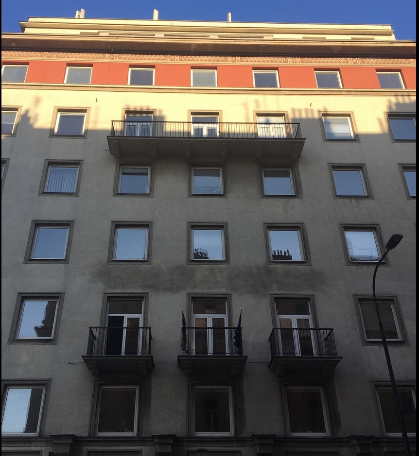 Architektura sorely v Praze 2