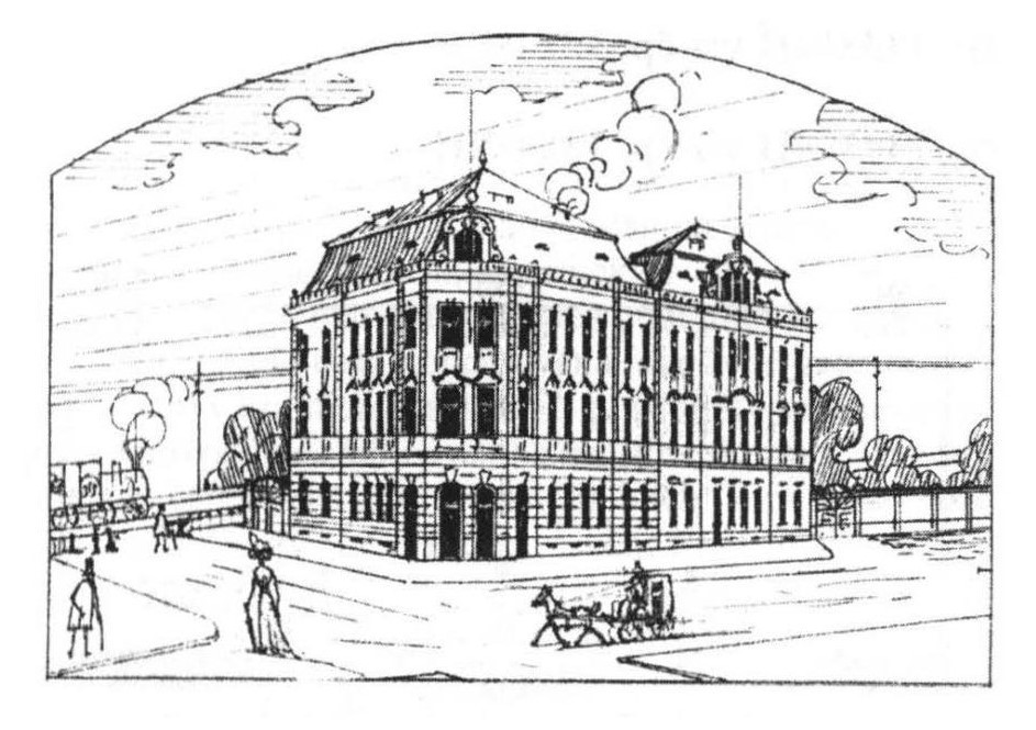 Hotel Excelsior a nájemní dům. Bělehradská čp. 1350/19