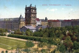 Parky 5, sady U Vodárny, pohlednice, 1911