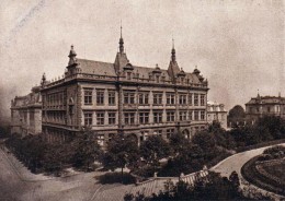 Školy Na Smetance. Pohlednice okolo 1930. Zdroj: archiv M. Frankla