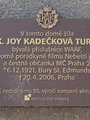 Joy Kadečková Turner, Podskalská čp. 432/3