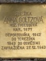 Anna Goltzová, Římská čp. 1199/35