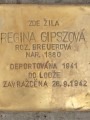 Regina Gipszová, Na Bojišti čp. 1516/16