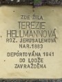 Terezie Hellmannová, Čelakovského sady čp. 434/8