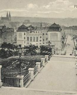 Albertovské schody, kol. 1912