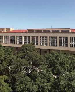 Vinohradská sokolovna v Polské ul. Vinohradská sokolovna