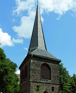 Kostel sv. Štěpána, zvonice a fara