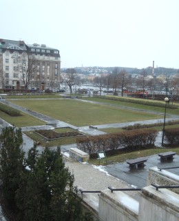 Zítkovy sady, leden 2019 (foto Dagmar Boncová)