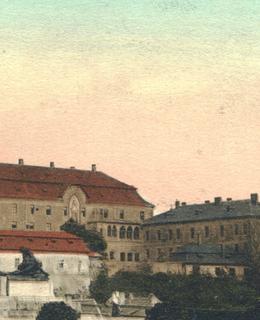 Pohled na klášter (archiv)