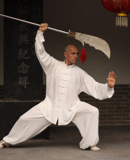 V roce 2008 v Chenjiagou (soukromý archiv)