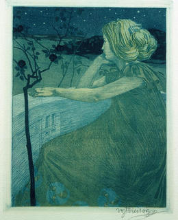V. Preissig: Dívčí snění, 1922
