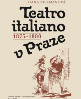 Obálka knihy pojednávající o divadelní aréně Teatro salone italiano 
