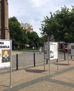 Výstava Kněžna sv. Ludmila. Foto: MČ Praha 2