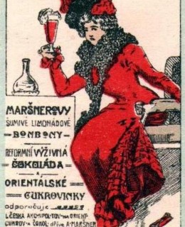 Maršner VI - Dopisní zálepka po 1900