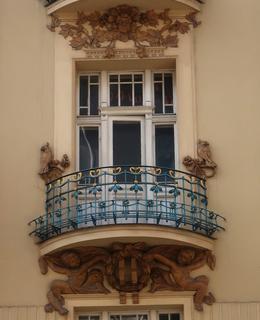 Zdobení balkonů (Foto M. Polák, 2021)