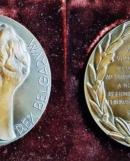 Medaile krále Leopolda III. Zdroj: rodinný archiv