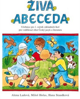 Alena Ladová: Živá abeceda, obal knihy