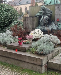 Hrob Jindřicha Vańka (Foto M. Polák, listopad 2022)