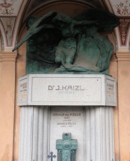 Hrobka Josefa Kaizla (Foto M. Polák)