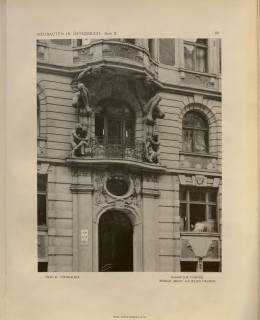 J. Halman, Gorazdova čp. 332. Zdroj: Neubauten in Oesterreich, Wien 1908)