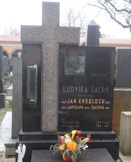Hrob rodiny Šaldovy (Foto M. Polák,2023)