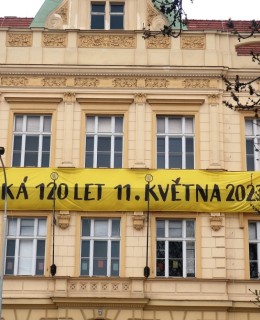 Oslavy 120. výročí (Foto M. Polák, duben 2023)