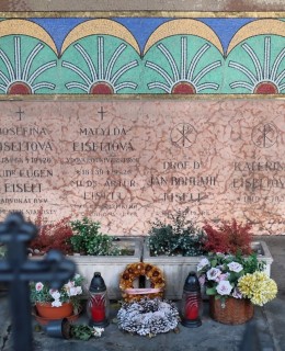 Hrobka rodiny Eiseltových (Foto M. Polák)