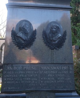 Pomník bratří Preslových (Foto M. Polák)