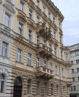 Dům Čelakovského sady 8. (Foto M. Polák)
