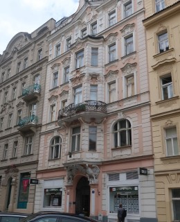 Dům Ibsenova 5 (foto M. Polák, 2024)