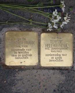 Kameny zmizelých položené 18. června 2024. (Foto M. Polák)