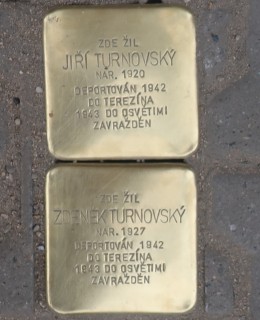 Kameny zmizelých bratrů Turnovských (Foto M. Polák, 2024)