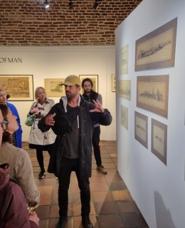 Výstava Vyšehradští sousedé: Hofman, Otčenášek