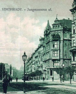 Jungmannova třída, dnes Vinohradská ul.